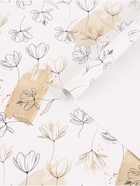 Бумага упаковочная, глянцевая « Цветочный нюд», 40×60 см - Фото 1