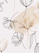 Бумага упаковочная, глянцевая « Цветочный нюд», 40×60 см - Фото 3