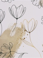 Бумага упаковочная «Цветочный нюд», глянец, 70×50 см - Фото 4