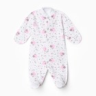 Комбинезон детский с закрытой ручкой, цвет микс, рост 62 см - фото 25375047