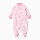 Комбинезон детский, цвет микс, рост 68 см - фото 42031919