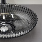 Раковина накладная Comforty CF24006, стеклянная, овальная, цвет серый дым, 51 см - Фото 4