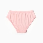 Трусы для девочки, цвет персиковый, рост 128 см - фото 23493700