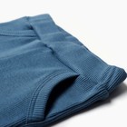 Комплект детский (лонгслив, штанишки), цвет тёмно-голубой, рост 86 см - Фото 5