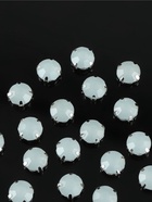 Стразы пришивные «Шатон», круглые, в цапах, d=10 мм, 20 шт., белые - Фото 2