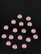 Стразы пришивные «Шатон», круглые, в цапах, d=10 мм, 20 шт., розовые - Фото 2