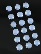 Стразы пришивные «Шатон», круглые, в цапах, d=10 мм, 20 шт., голубые - Фото 5