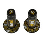 Грипсы универсальные, противоскользящие 24×120 мм, набор 2 шт, желтые - фото 23446099