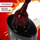 Гель лак для ногтей, трехфазный, 8 мл, LED/UV, красный (63) - Фото 2