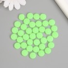 Сургуч в гранулах светящийся "Цветочки зелёные" 100 капсул - Фото 3