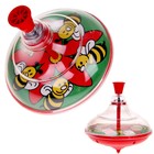 Юла прозрачная «Пчёлка», МИКС - Фото 3