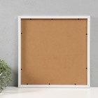 Фоторамка МДФ на 9 фото 10х10 см "Слайды" белая 40х40х2 см - фото 25329782