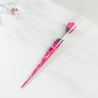 Мыльные лепестки "Гвоздика" в подарочной плёнке, ярко-розовая 4,5х4,5х38 см - Фото 2
