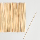Набор деревянных палочек для декора 100 шт 1х9х25 см - Фото 2