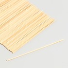 Набор деревянных палочек для декора 50 шт 2х9х20 см - фото 320919955