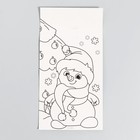 Роспись по дереву «Новый год! Ёлочка», набор для творчества - фото 23485689