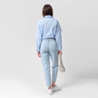 Джинсы женские мом MIST: Denim, размер (30) 46-48, голубые - Фото 12