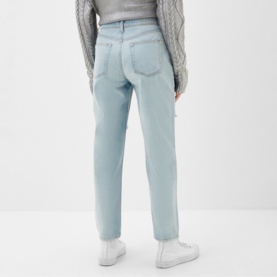 Джинсы женские мом MIST: Denim, размер (31) 48, голубые
