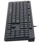 Клавиатура Оклик 520M2U черный/черный USB slim Multimedia - Фото 8