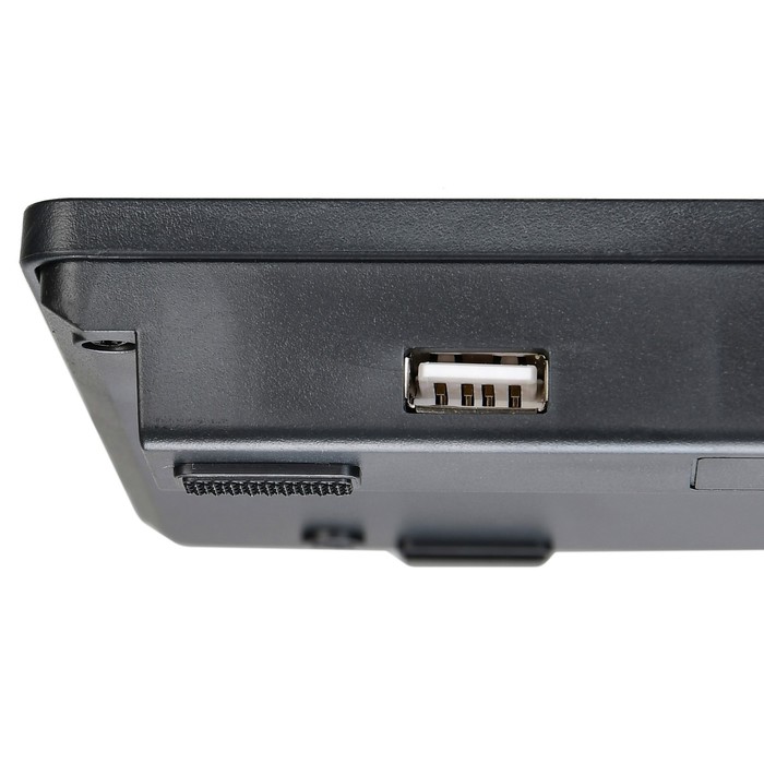 Клавиатура Оклик 520M2U черный/черный USB slim Multimedia - фото 51497848