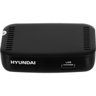 Ресивер DVB-T2 Hyundai H-DVB460 черный - Фото 1