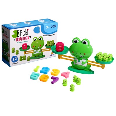 УЦЕНКА Развивающий набор IQ-ZABIAKA «Весы. Лягушата»