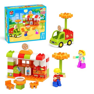 УЦЕНКА Конструктор UNICON «Пиццерия», 64 детали