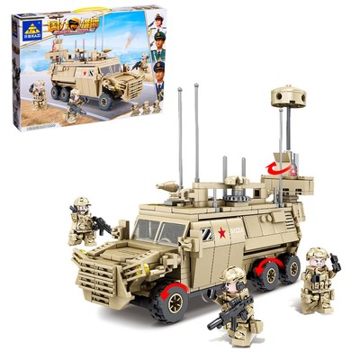 УЦЕНКА Конструктор Армия «Бронеавтомобиль», 416 деталей