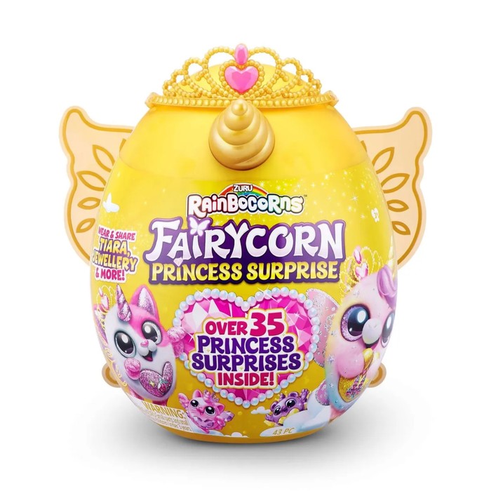 Набор игрушек — сюрпризов в яйце Zuru Rainbocorns FAIRYCORN PRINCESS