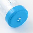 Поилка для грызунов "Хомячки" 125 мл, 12,5 Х 4,5 см, голубая - фото 63085373