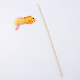 Дразнилка из фетра «Рыбка» с кошачьей мятой, 6,6 × 5,6 см