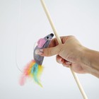 Дразнилка из фетра «Мышка» с кошачьей мятой, 6,6 × 5,6 см - фото 809359747