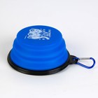 Набор поилка и миска силиконовая "Милота" 10047333