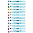 Набор маркеров художественных 12 цветов LOREX "SIMPLE BASE", двусторонние, наконечник: пулевидный (2.0 мм) и скошенный (6.0 мм), спиртовые - фото 9343550