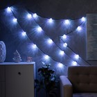 УЦЕНКА Умная гирлянда «Нить», 6 м, с насадками «Рифленые шарики», IP20, 20 LED, USB, тёмная нить, свечение RGB - Фото 5