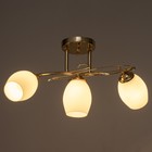 Люстра 2772/3 E27 40Вт золото 48х28х28 см - фото 24270647