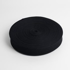 Лента киперная, 40 мм, 100 ± 1 м, цвет чёрный - Фото 3