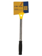 Скребок ТУНДРА, фиксированное лезвие 100 мм, металлическая обрезиненная рукоятка 300 мм - Фото 5