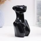 Ваза «Незнакомка», 6×10×14 см, гипс, чёрная - Фото 3