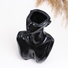 Ваза «Незнакомка», 6×10×14 см, гипс, чёрная - Фото 6