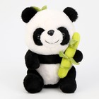 Мягкая игрушка "Панда в сумке", 25 см - фото 320856533