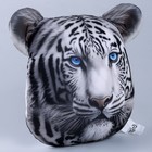 Антистресс подушка «Тигр», серый - фото 8523107