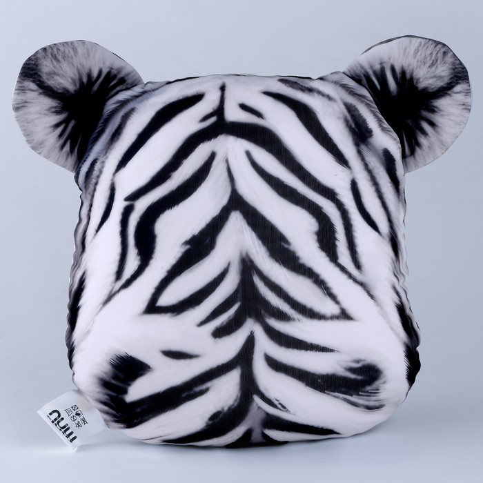 Антистресс подушка «Тигр», серый - фото 1907965998