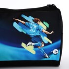 Сумка детская спортивная для мальчика «Футбол», 40х24х21, отд на молнии, чёрный - фото 23436927