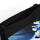 Сумка детская спортивная для мальчика «Футбол», 40х24х21, отд на молнии, чёрный - фото 23446268