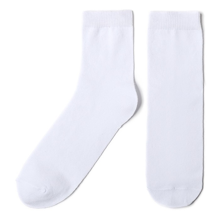 Носки женские, цвет белый, размер 25-27 - Фото 1