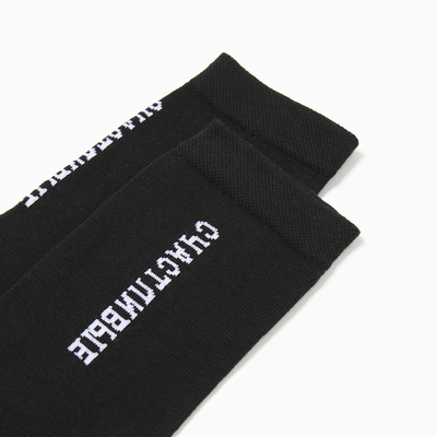 Носки мужские Счастливые, цвет черный, размер 25-27