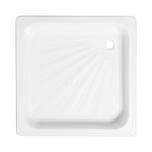 УЦЕНКА Поддон душевой стальной Ligeya, эмалированный, 700×700×150 мм, без сифона - Фото 1