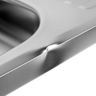 УЦЕНКА Мойка кухонная «Владикс», накладная, без сифона, 80×50 см, левая, нерж. сталь 0.4 мм - Фото 2