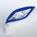 Пенал под раскраску "Космос", цвет синий - фото 42779918